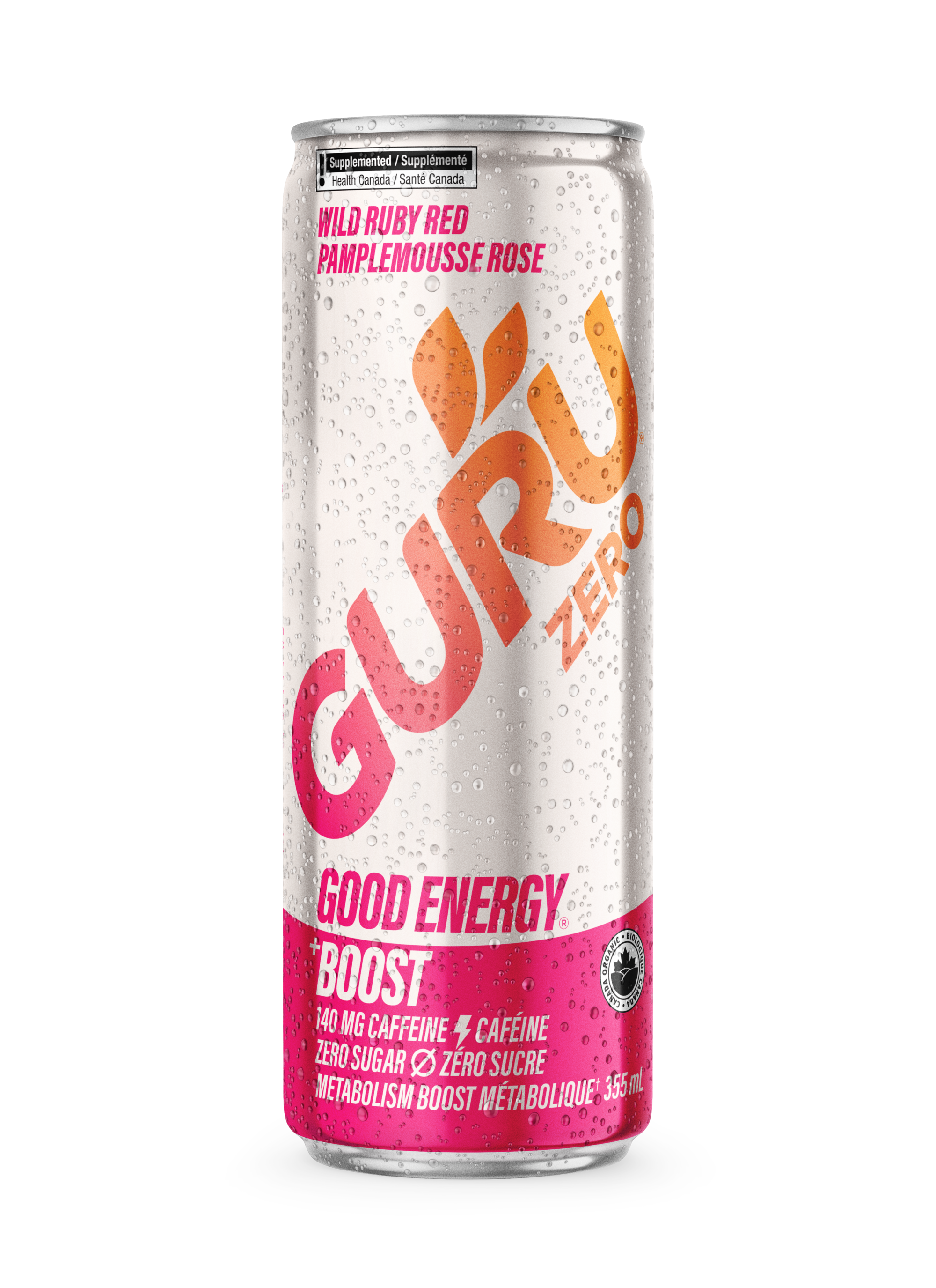 Image GURU GOOD ENERGY Zero Ruby Red 355ml